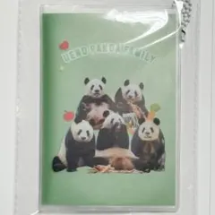 上野パンダファミリー　パスポートカバー　ジャイアントパンダ　中国雅安　上野動物園のサムネイル