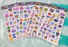 たまごっち4サイズステッカー 4点セット