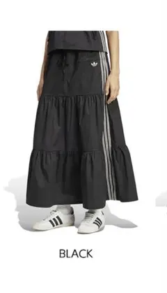 adidasoriginals サマーグロースカート ブラックのサムネイル
