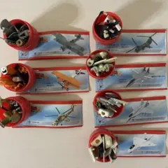 フルタ　チョコエッグ 戦闘機シリーズ第４弾　トムキャット含む7種のサムネイル