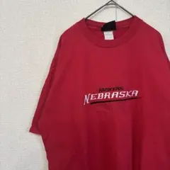 アメリカ古着　tシャツ 半袖　カレッジ　刺繍　2 XL相当　4281