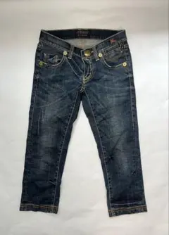 BURBERRY ジーンズ デニム パンツ ローライズ ７分丈 クロップド 24