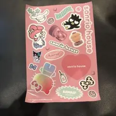 Sanrio サンリオハウス ステッカー ノベルティ 特典 非売品