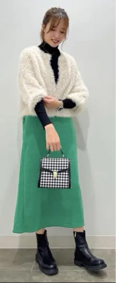 スウェット ロングスカート