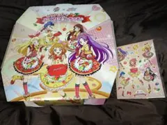Pizza Hut × アイカツ！　コラボ　外箱+付属品+一番くじグラス４個