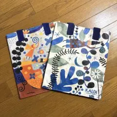 KALDI カルディ エコバッグ2枚セット