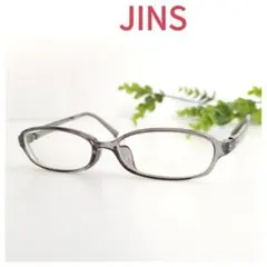 良品 JINS ジンズ AirFrame エアフレーム グレー 眼鏡 メガネ
