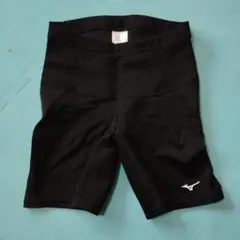 ミズノ　MIZUNO　スパッツ　トレーニング　ジム　フリーサイズ　F 黒のサムネイル