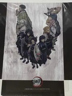 鬼滅の刃入場者特典柱合会議・蝶屋敷編キービジュアルクリアスタンド