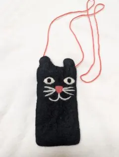 黒猫ポシェット