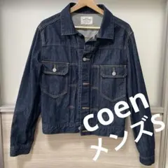 coen デニムジャケット メンズSサイズのサムネイル