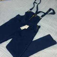 WEGO フロントZIPサロペット デニム オーバーオール