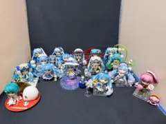 中古 ねんどろいど 雪ミク 2010～2023年 14点 + 2点 冬木小袖等