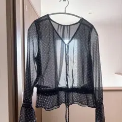 SNIDEL ドットシアーブラウスのサムネイル