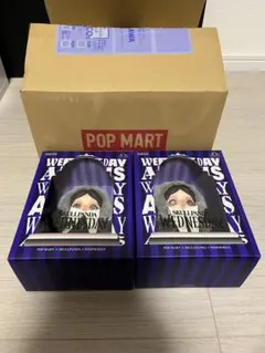 スカルパンダ　wednesday popmart 2点セット
