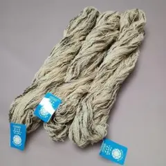 毛糸 毛85% ナイロン15% TOYOBO ベージュ太糸茶 FB31 150g