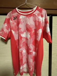 YONEX ソフトテニス　ゲームTシャツ 赤白