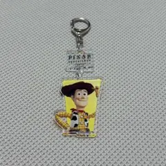 ピクサーの世界展　ランダムアクリルキーホルダー　ウッディ　トイストーリー