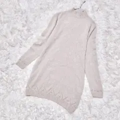 ✨カシミヤ100%✨GIANNI LO GIUDICE ニットワンピース 36