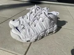 ナイキ　NIKE モアアップテンポ　モアテン　スニーカー　ホワイト　白