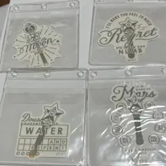 セーラームーン　オーロラ　ステッカー　シール　ミュージアム　六本木　限定　レア