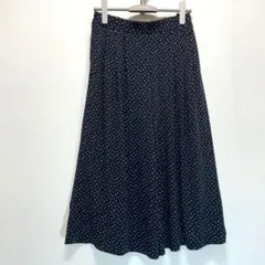 (美品)ガチョウパンツ ドット柄 L 総ゴム　春　夏