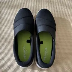Kaepa ブラック スリッポン