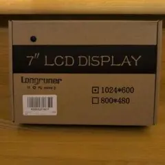 7インチ LCDディスプレイ 1024×600 HDMI