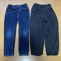 110cm ズボン2枚セットUNIQLO