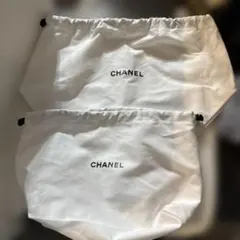 シャネル ノベルティ 巾着袋　中と大　新品未使用