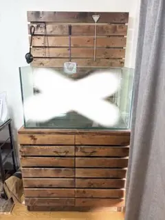 水槽台 大型熱帯魚 1200×700×500 オーダーサイズ承ります！ - メルカリ