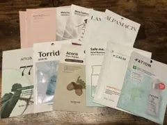 韓国　スキンケア　シートマスク　12枚セット