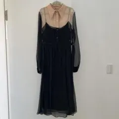 お値下げ！ヌメロヴェントゥーノ　シルク100%シアーワンピース