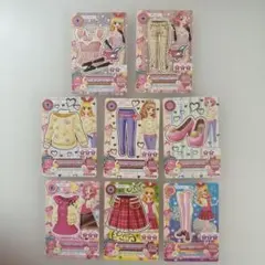 アイカツカード　8枚　キュート系