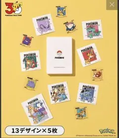 スリーコインズ ポケモン ステッカーセット
