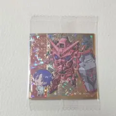 赤いガンダム&シュウジ・イトウ ウエハースシール