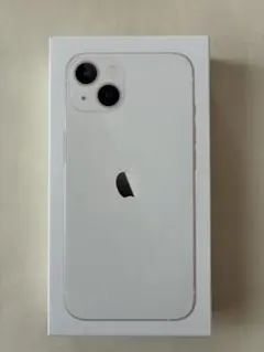 Apple iPhone 13 白 箱のみ 未使用純正充電ケーブル付き