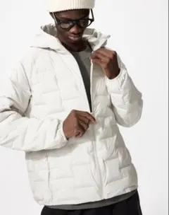 25年購入 UNIQLO ユニクロ パフテックパーカ ホワイト L