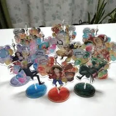 ワンピース バースデーゆらゆらアクリルスタンド 麦わらの一味