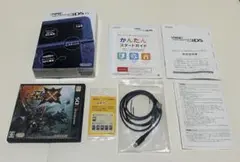 【極美品】Newニンテンドー3DSLLメタリックブル