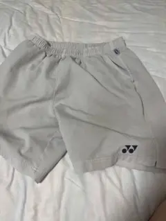 ヨネックス 白バドミントンパンツ