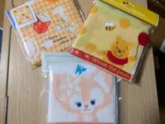 ディズニー　ミニタオル３点セット