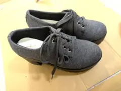 【期間限定特価】グレー ヒールブーツ Sサイズ　ヒール7cmのサムネイル