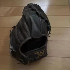 最終値下げ】野球用グローブ 黒/茶 レザー - メルカリ