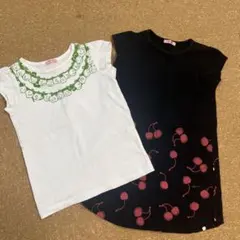 オジコ　カットソー&ワンピース　 2枚セット　6A 100-110cmのサムネイル