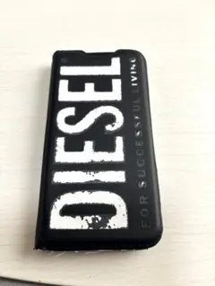 iPhone15 DIESEL 手帳型iPhoneケース ブラック