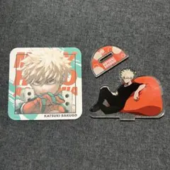 【僕のヒーローアカデミア】爆豪勝己 アートコースター ドンキ アクリルスタンド