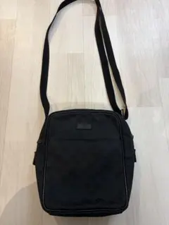 2606-15｜美品｜ダンヒル ショルダーバッグ PVC レザー ブラック