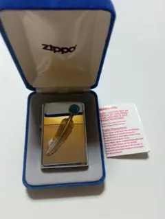 Zippo フェザー ターコイズ装飾 ライター本体 - メルカリ