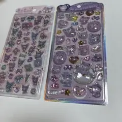 2点　うるちゅるポップシール サンリオ マイメロ クロミ